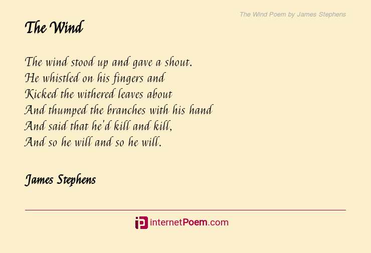 The Wind Poem Printables