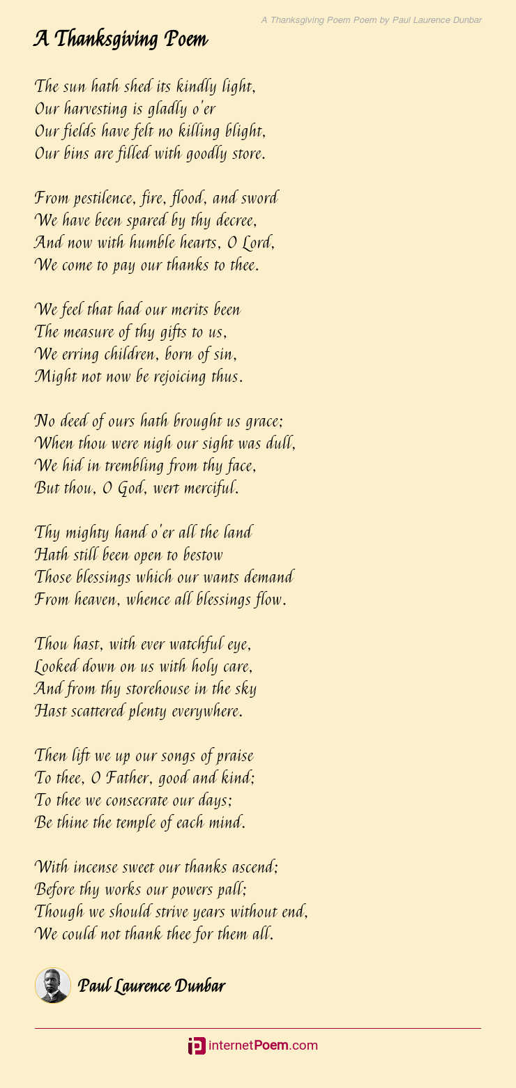 The Haunted Oak Poem By Paul Laurence Dunbar Poem Hun - vrogue.co