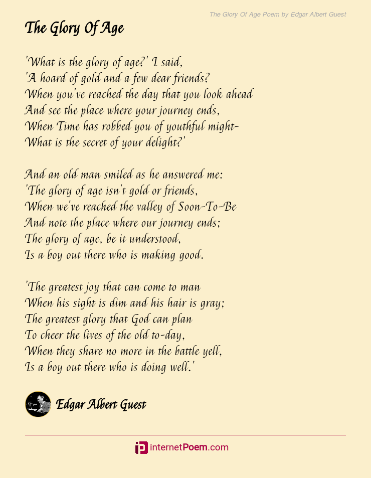 old glory poem