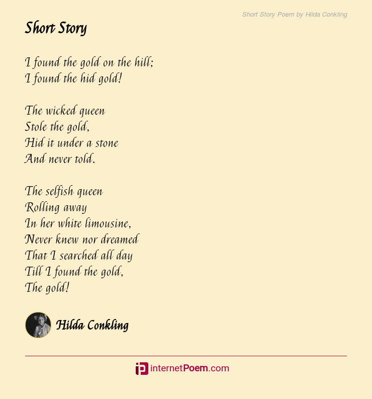a short story poem