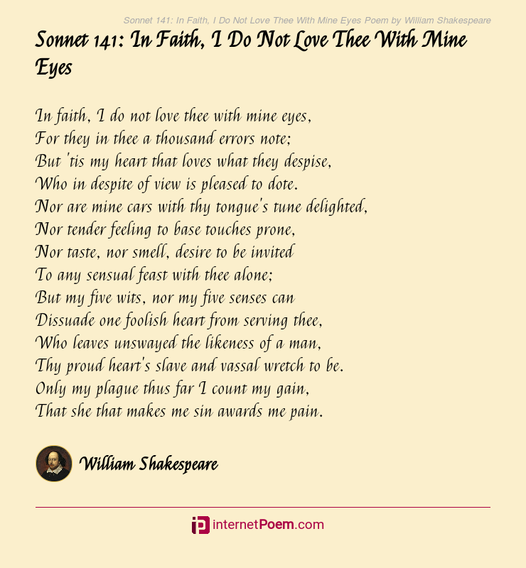 sonnet 141