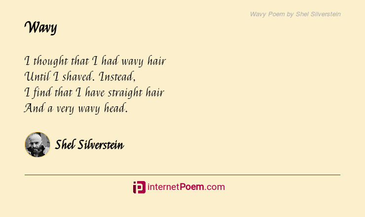 Wavy Poem by Shel Silverstein