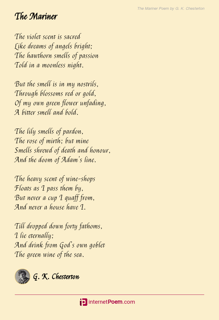 the mariner poem
