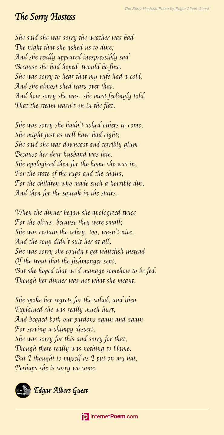 My sorry poem to wife 12 Best
