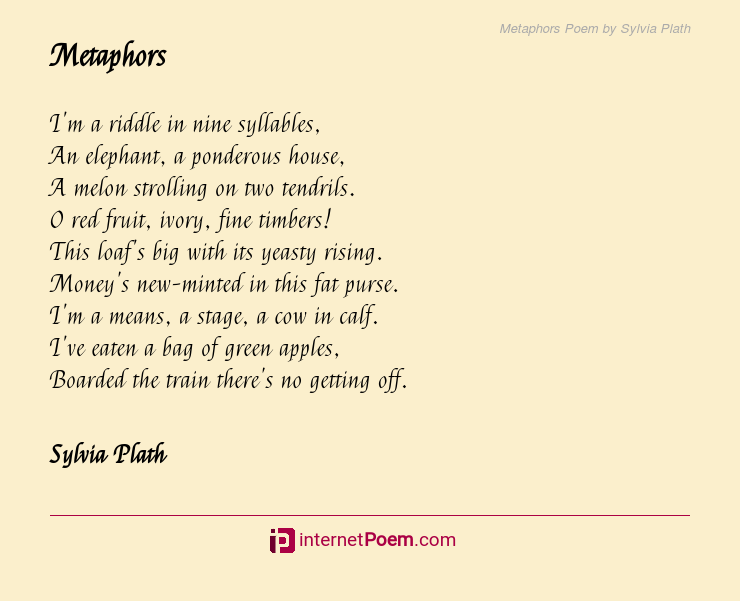 metaphors-poem-by-sylvia-plath