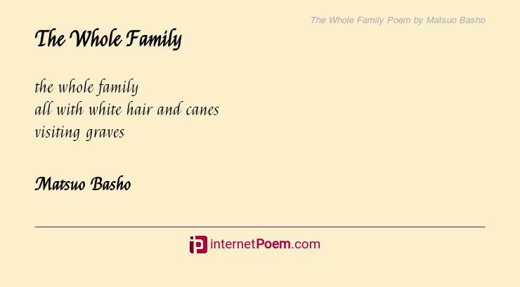 family haiku poems
