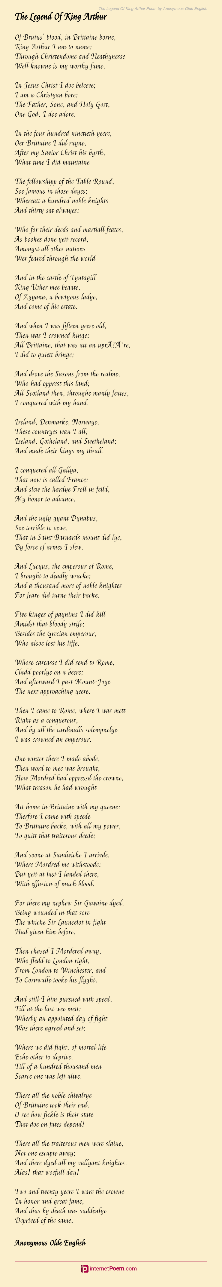 tennyson arthurian poems