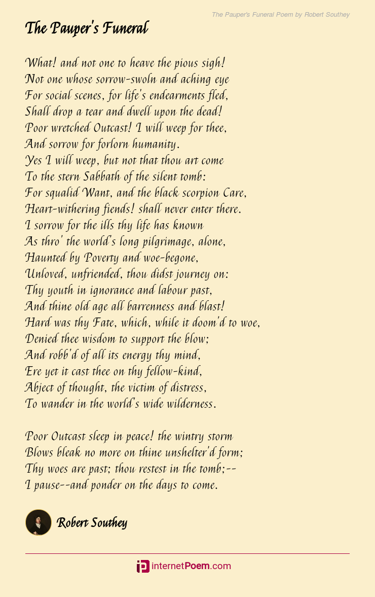 The Pains Of Sleep By Robert Southey