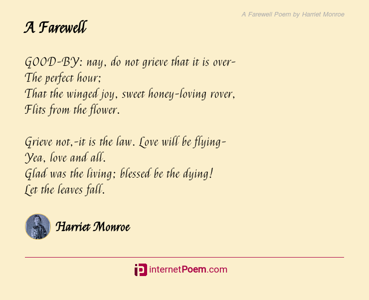 Farewell Farewell Poem By Eleni Cay - vrogue.co