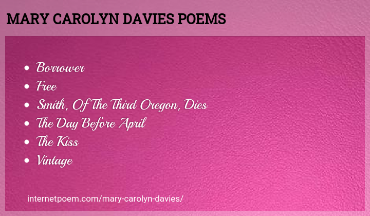 THE FISHING POLE by poem by Mary Carolyn Davies Original
