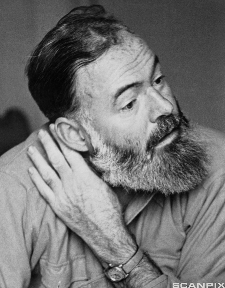 Poet Ernest Hemingway