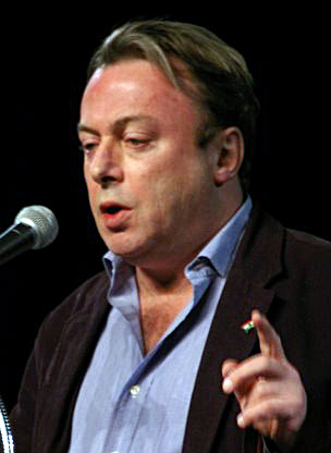 Poet Christopher Hitchens