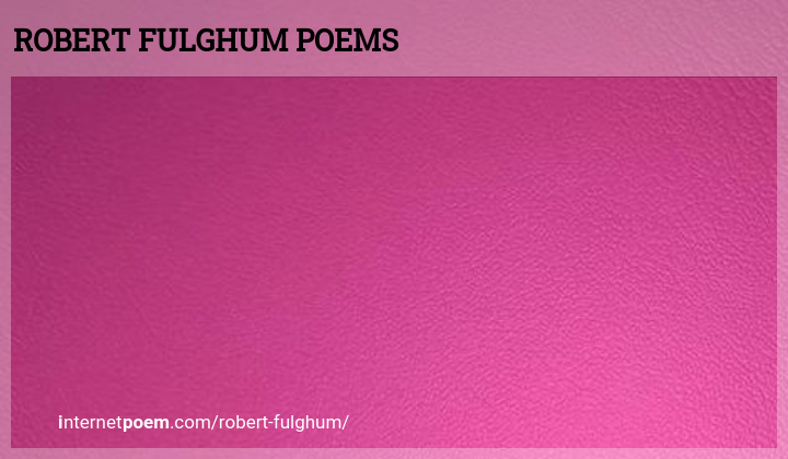 robert-fulghum-poetry-books