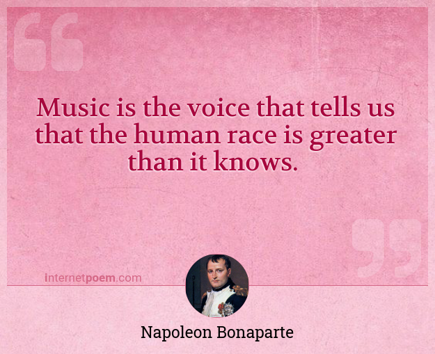 Music Is The Voice That Tells Us That The Human Race Is Greater Than It Knows