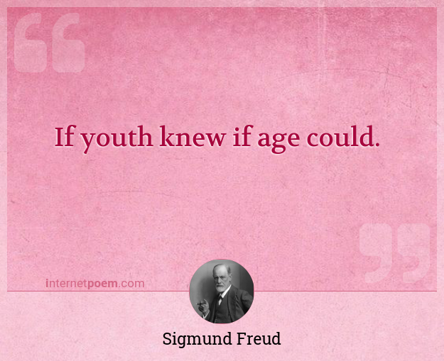 if youth knew if age could