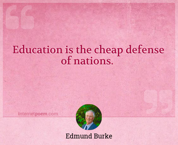 edmund burke quotes on education
